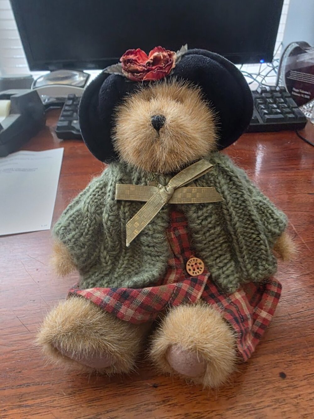 BOYD'S BEAR-STUFFED BAILEY W/TAG 9" #9199